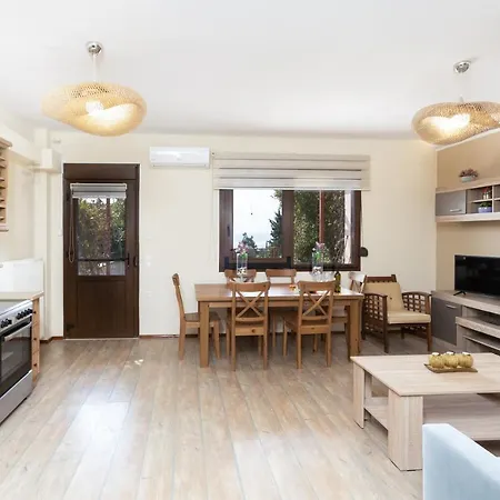 Twinstars With Courtyard And View * Kalyves Polygyrou